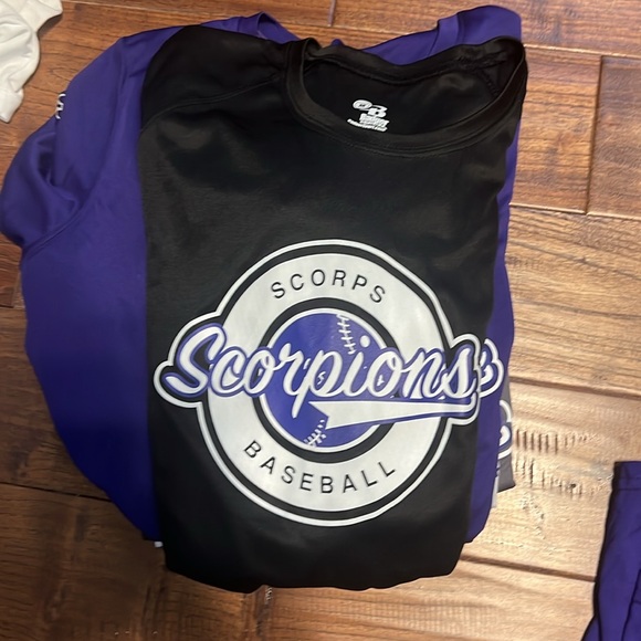 Scorpions baseball TSHIRT package - Picture 7 of 7